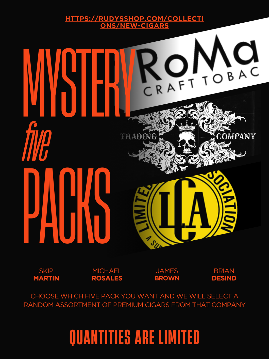 LCA Limited Cigar Association  - Mystery Sampler
