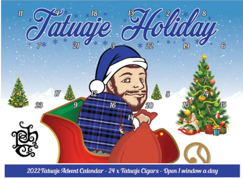 Tatuaje - Advent Calendar Limited Edition (PLUS 3 FREE TATUAJE CIGARS)